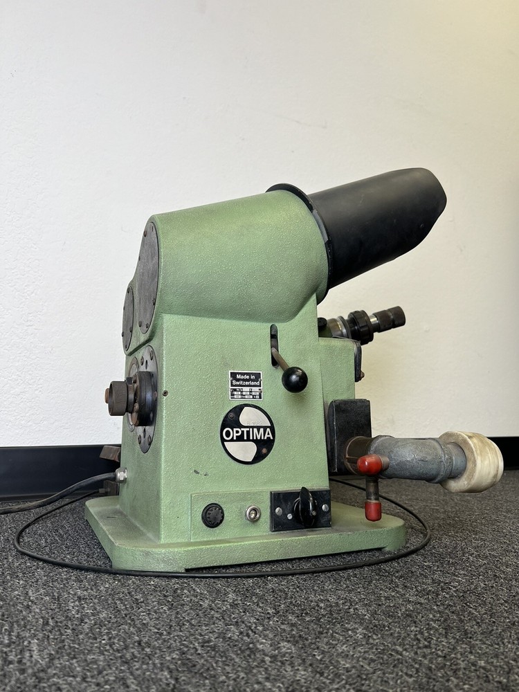 Optima Drill Grinder Sharpener Universal Precision Optical Splitter Swiss Made