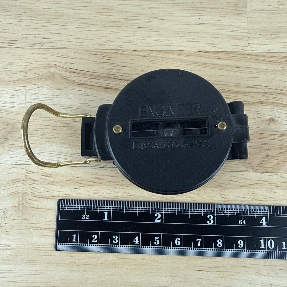 Coleman Compact Directional Lensatic Compass Engineer Camping Fieldwork
