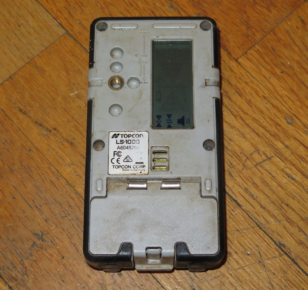 Topcon LS-100D Laser Receiver Detector - Tested & Functional