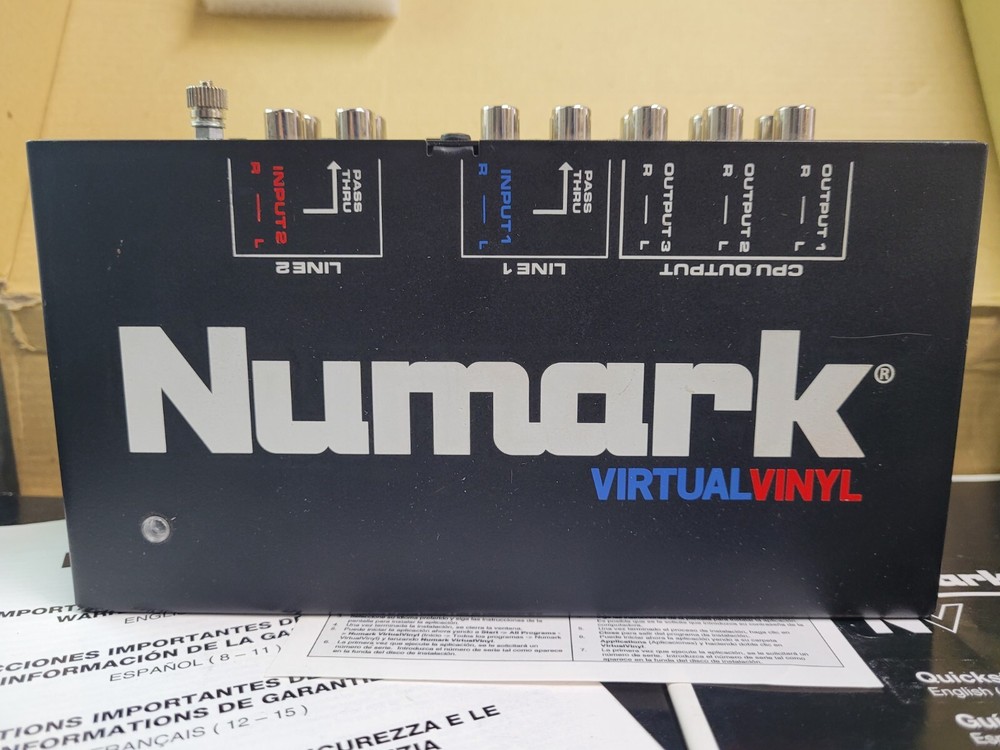 Numark Vitual Vinyl - DJ software package -- open box ( B305 )