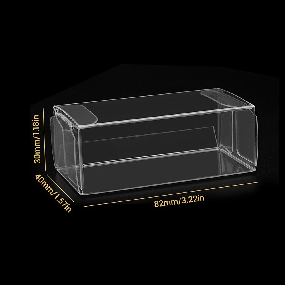 200PCS 1/64 Display Case for Model Car,Clear Display Case,Storage Display Case