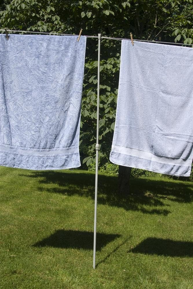 Outdoor Telescoping Clothesline Prop, Steel