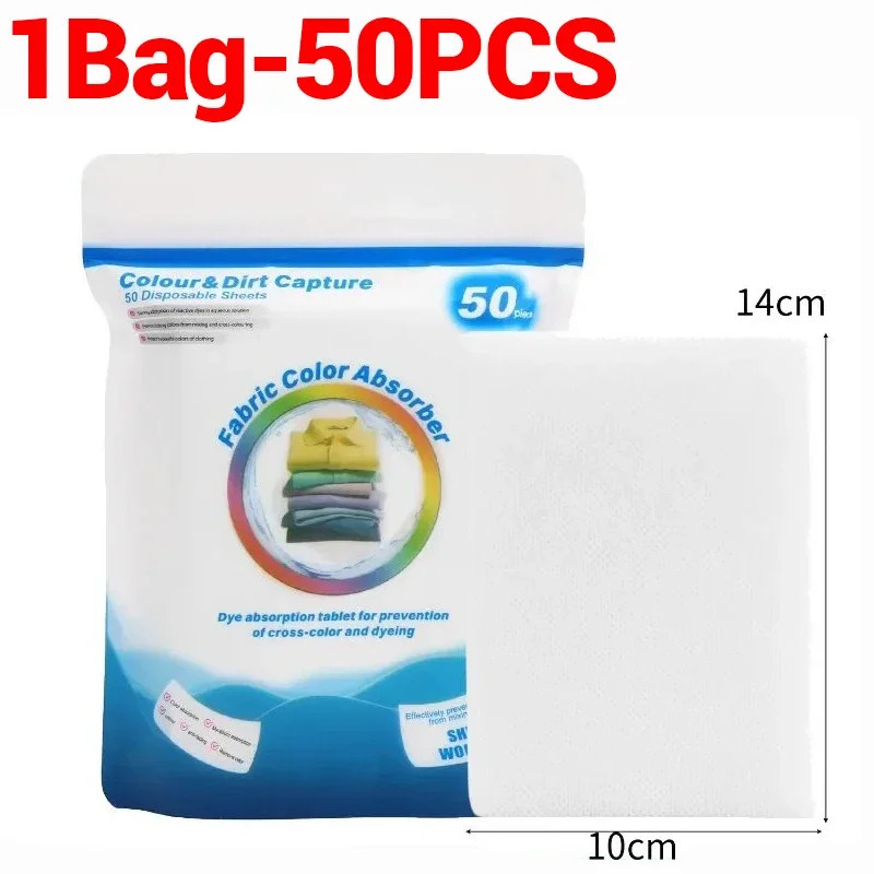 Washing Machine Color Absorption Sheet Dyeing Proof Laundry Sheets Anti-Staining