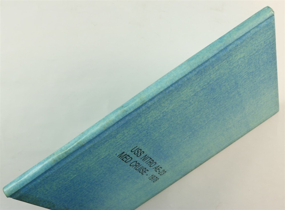 USS Nitro (AE-23) 1978 Mediterranean Deployment Cruise Book