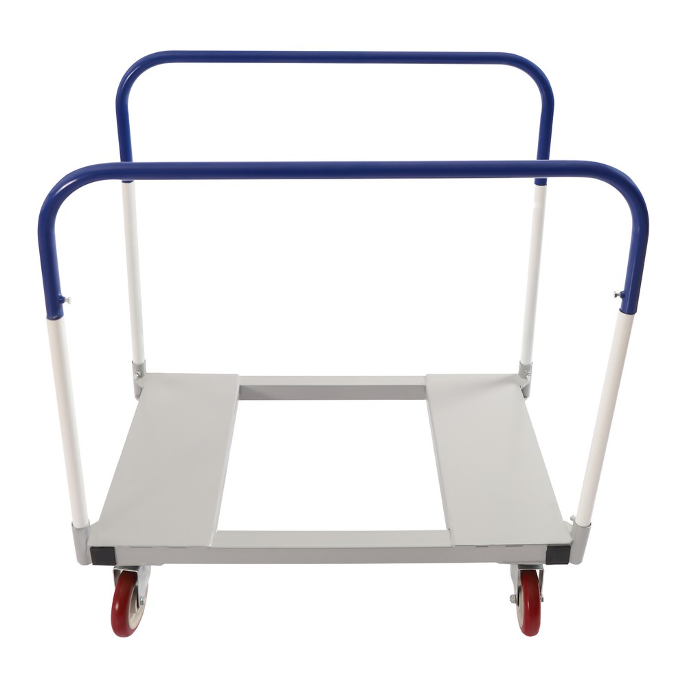 1500 lbs Professional Panel Cart Dolly Rectangular Low Noise with 5inch Casters