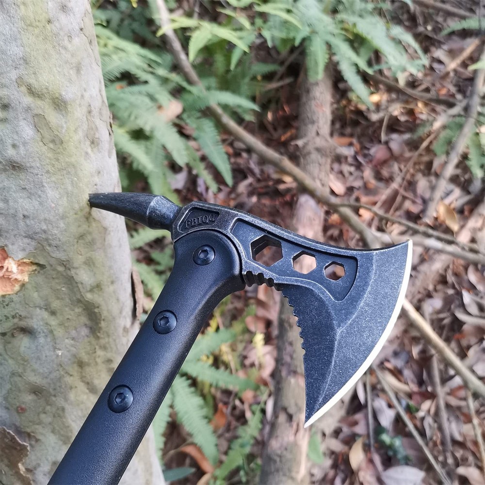 Camping Axe, Survival Throwing Hatchet with Sheath,Tactical Tomahawk Camping ...