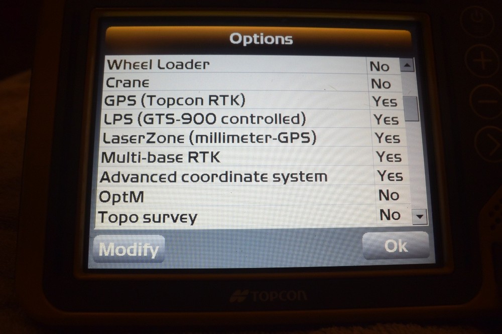 Topcon SmartGrade Control Panel Model GX-55 MANY OPTIONS #233
