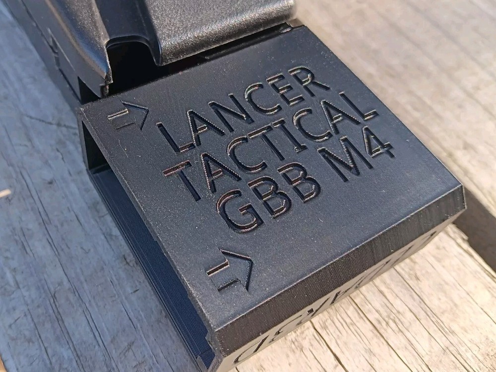Lancer Tactical M4 GBBR Airsoft Odin Speedloader Adapter Black