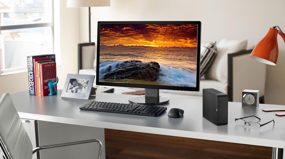 Seagate - Expansion 8TB External USB 3.0 Desktop Hard Drive with Rescue Data ...