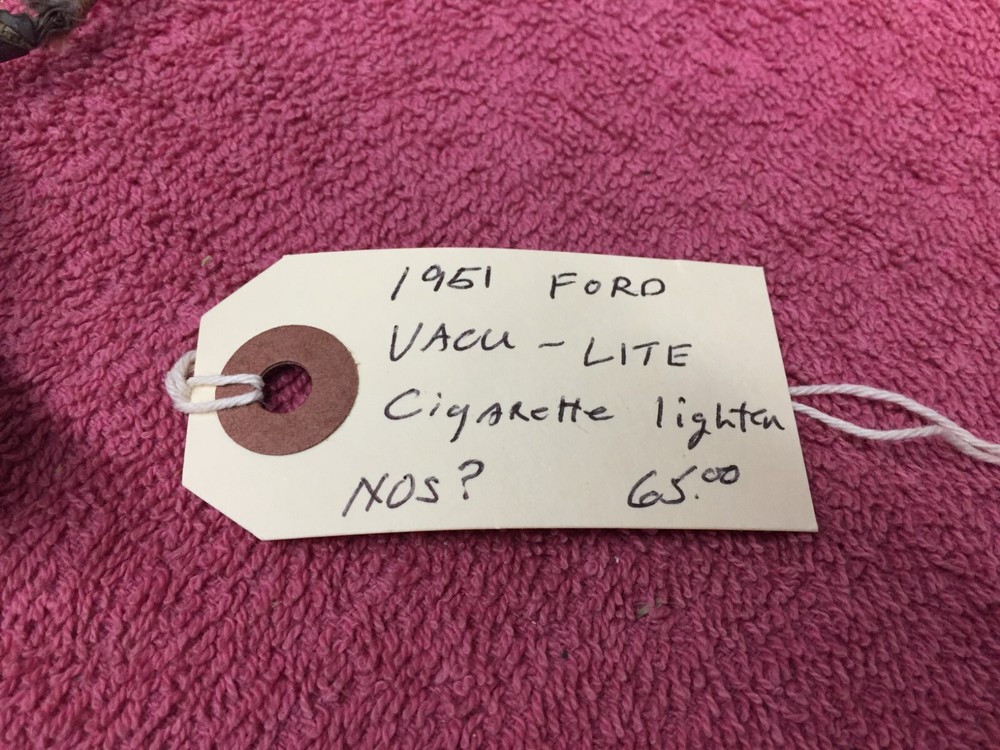 1951 Ford Vacu-Lite Cigarette Lighter NOS?