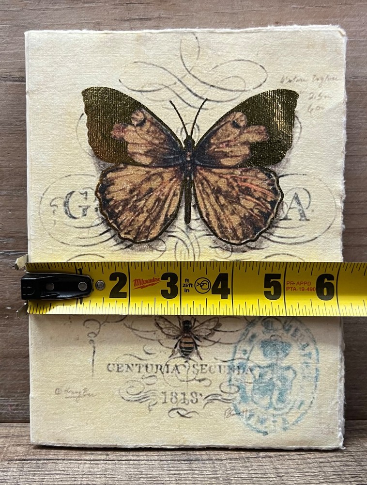 Butterfly Paper Journal 8" x 6"