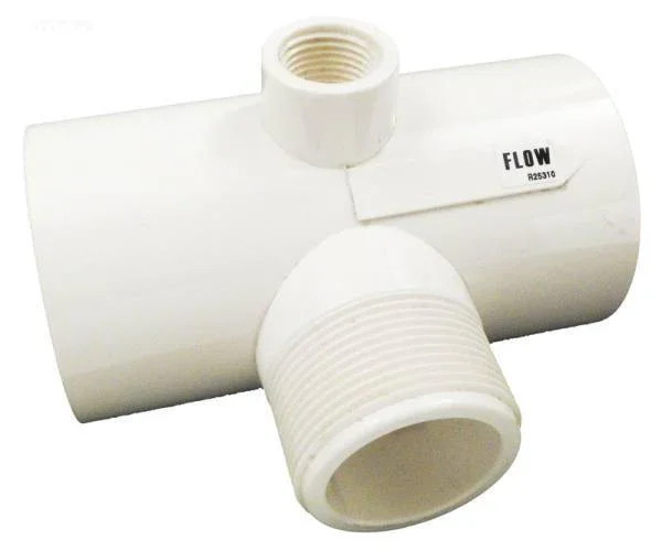 Diverter tee 1-1/2" NPT x 2" Slip