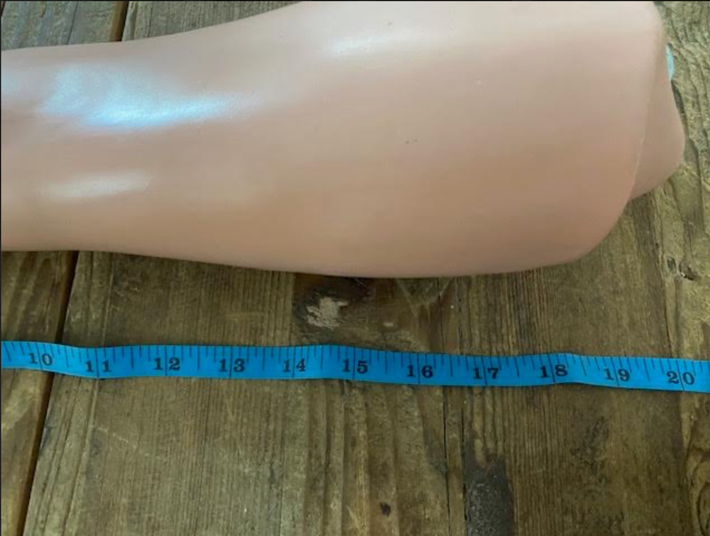 Rubber hand and arm