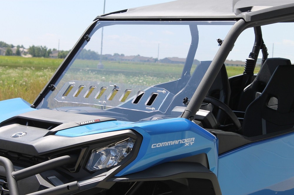 CAN AM COMMANDER XT 1000R 2021+ MAX-FLO VENTED WINDSHIELD