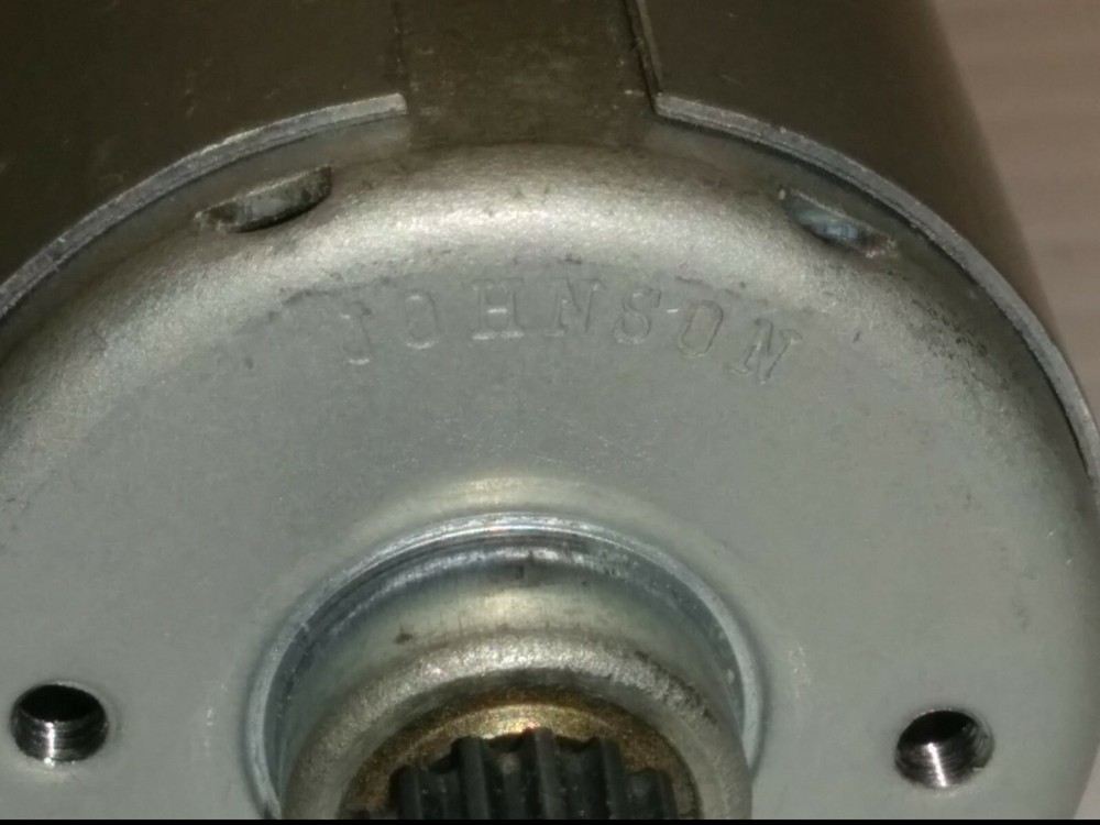 JOHNSON 65661/3A0361 DC REVERSIBLE 28 VDC MOTOR