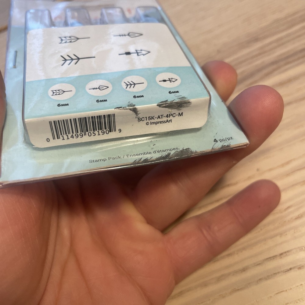 ImpressArt Stamp Pack Arrows, SC15K-AT-4PC-M