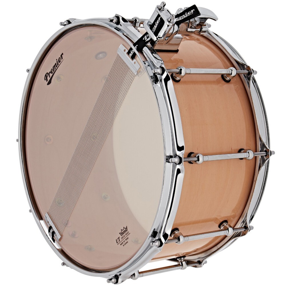 Premier Beatmaker 13" x 7" Maple Snare Drum Natural Lacquer 2629NL