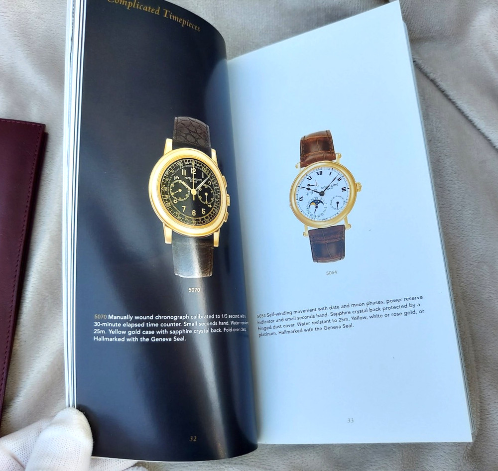 Patek Philippe 5054 Booklets Manual Instructions Folder Lot Set