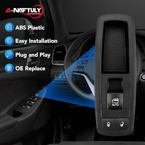 Power Window Switch Front Passenger Side Compatible with 2015-2017 Chrysler