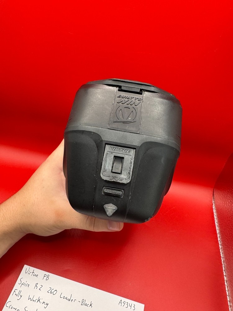 Virtue PB Spire R2 260 Loader - Black - Crown Speed Feed - Fully Working