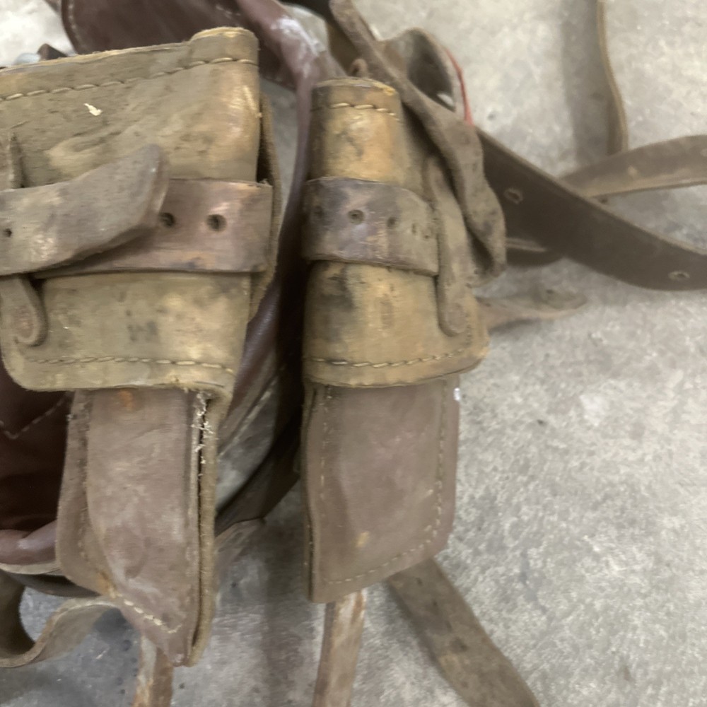 Buckingham Pole Climbing Gear Set!! Includes Spikes / Safety strap / Bag