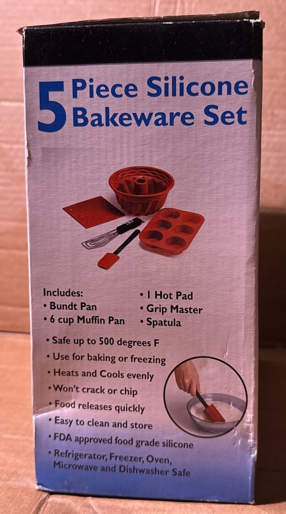 5 Piece Silicone Bakeware Set