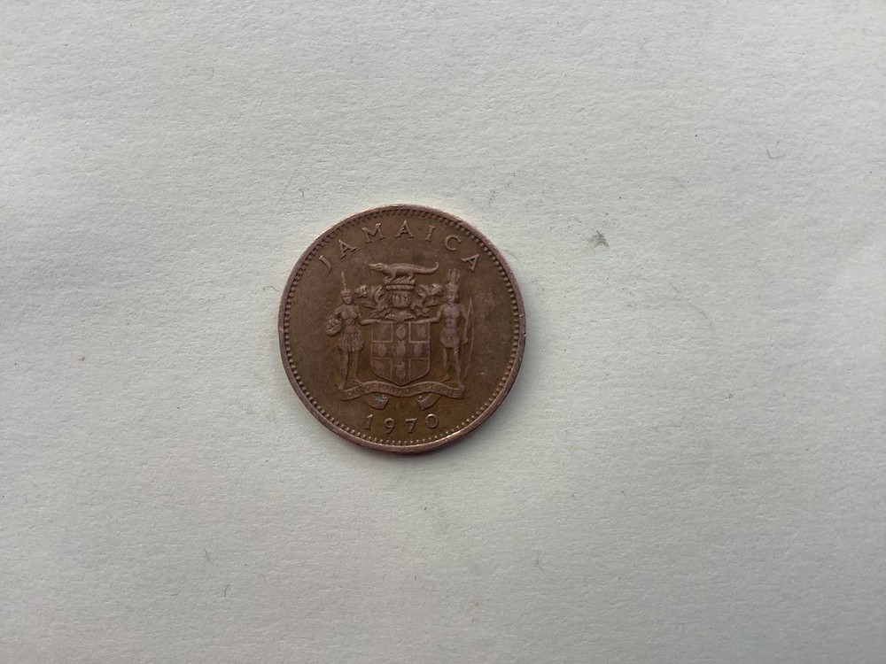 JAMAICA 1 CENT COIN 1970