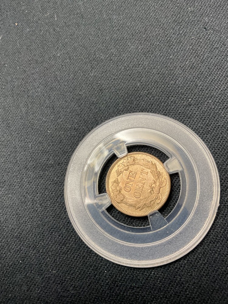 1858 FLYING EAGLE CENT SMALL LETTERS ( UNCIRCULATED )