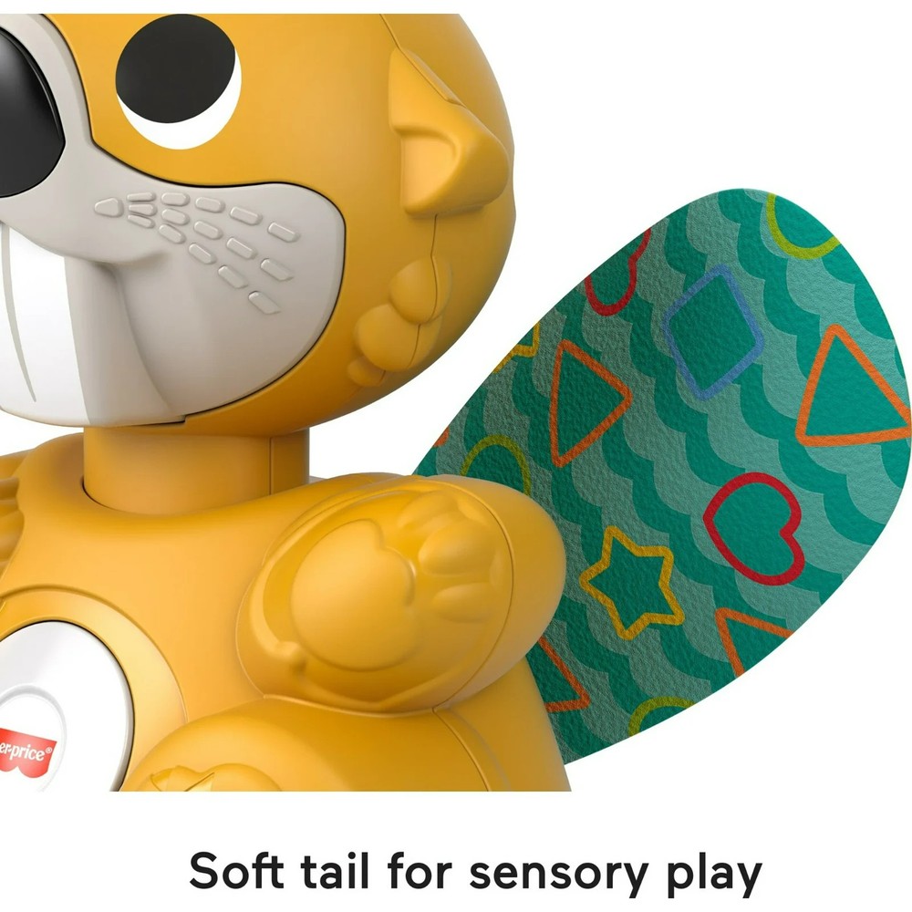 Fisher-Price Linkimals Boppin’ Beaver Interactive Learning Toy
