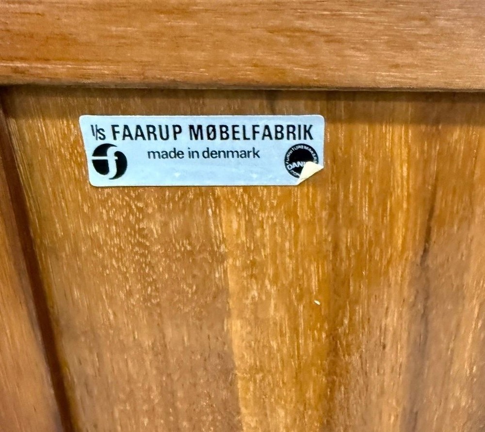 Mid-Century Danish Modern Teak Tambour Sideboard