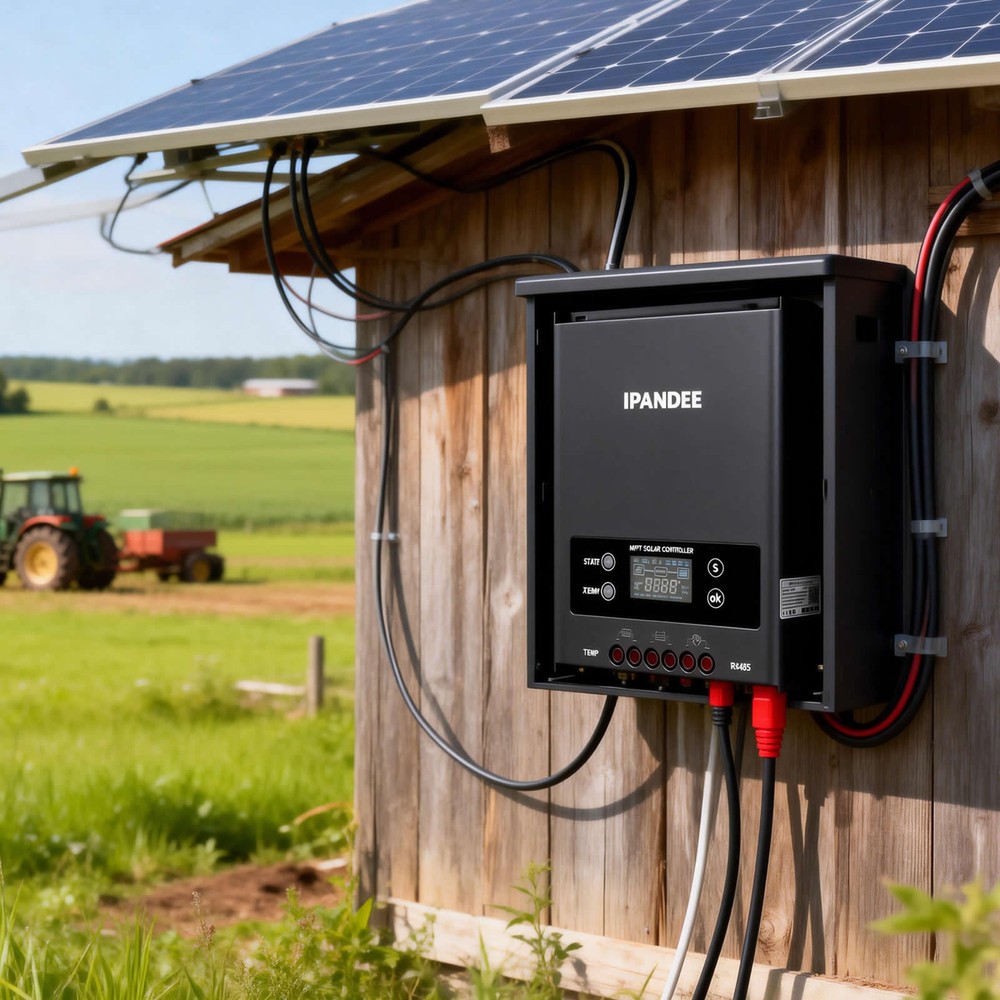 12V/24/36/48V Auto 100A MPPT Solar Charge Controller Panel Battery LCD Regulator