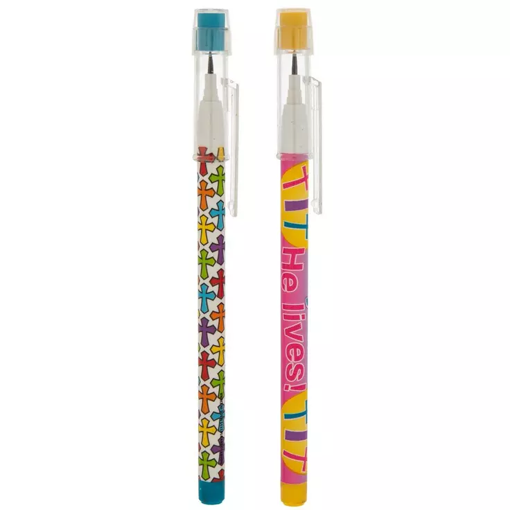12 Easter Religious Push Point Pencils Easter baskets Sunday school
