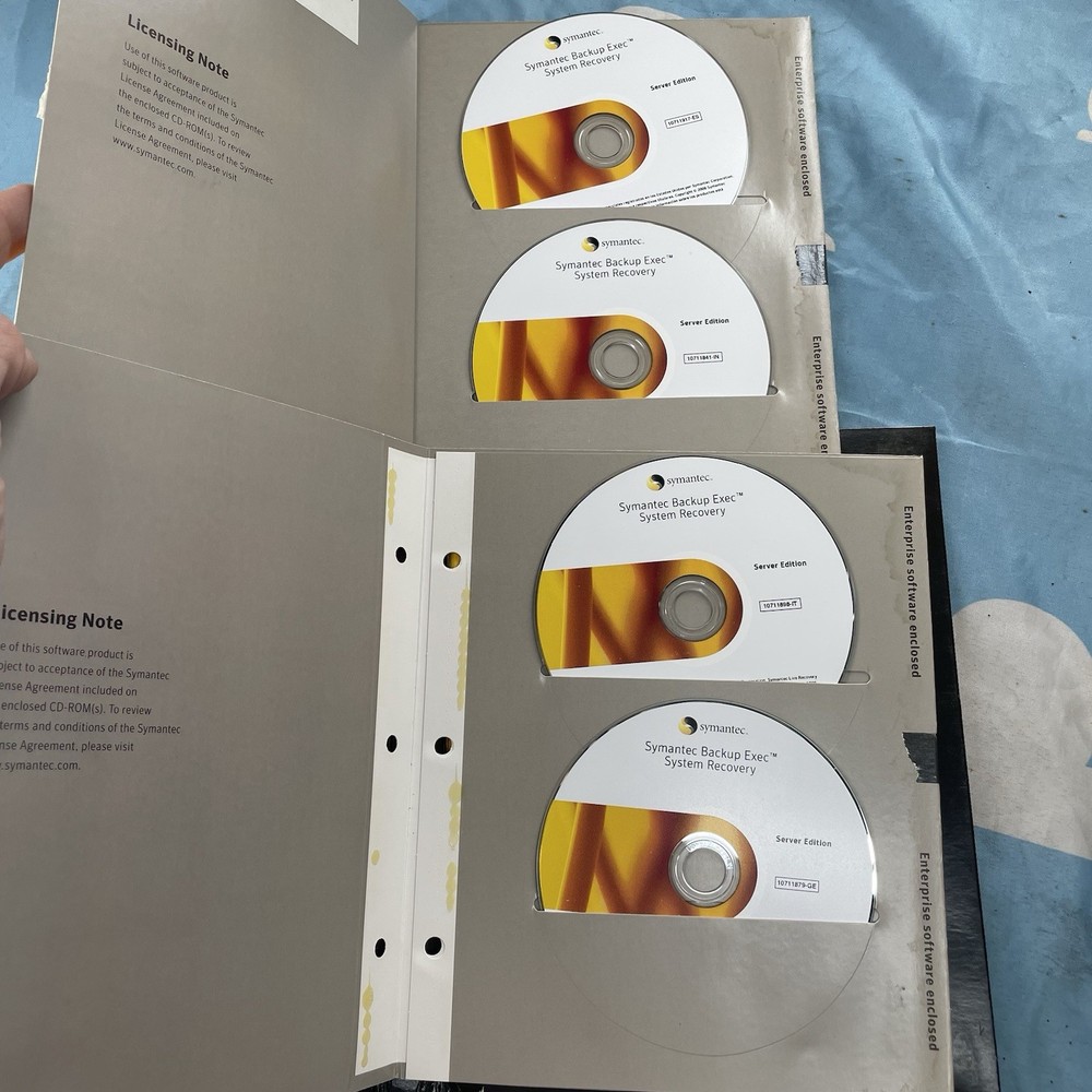 Symantec Backup Exec System Recovery for Windows Server w/License Key 8.5