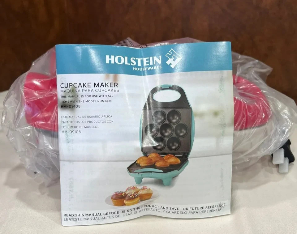 Holstein Cupcake Maker NEW IN BOX