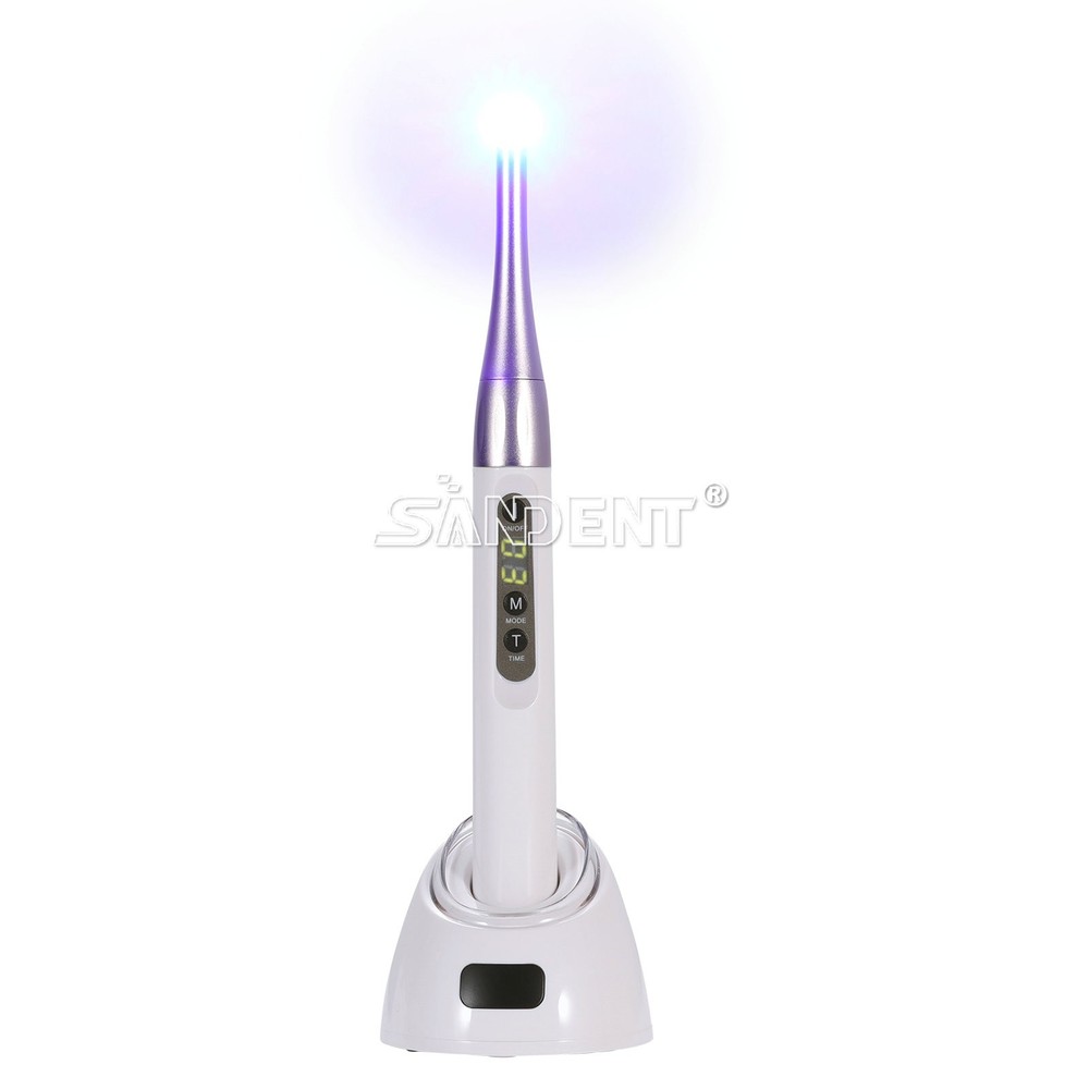 Dental iLED Curing Light Lamp Wireless 1 Second Curing 2500mw/c㎡