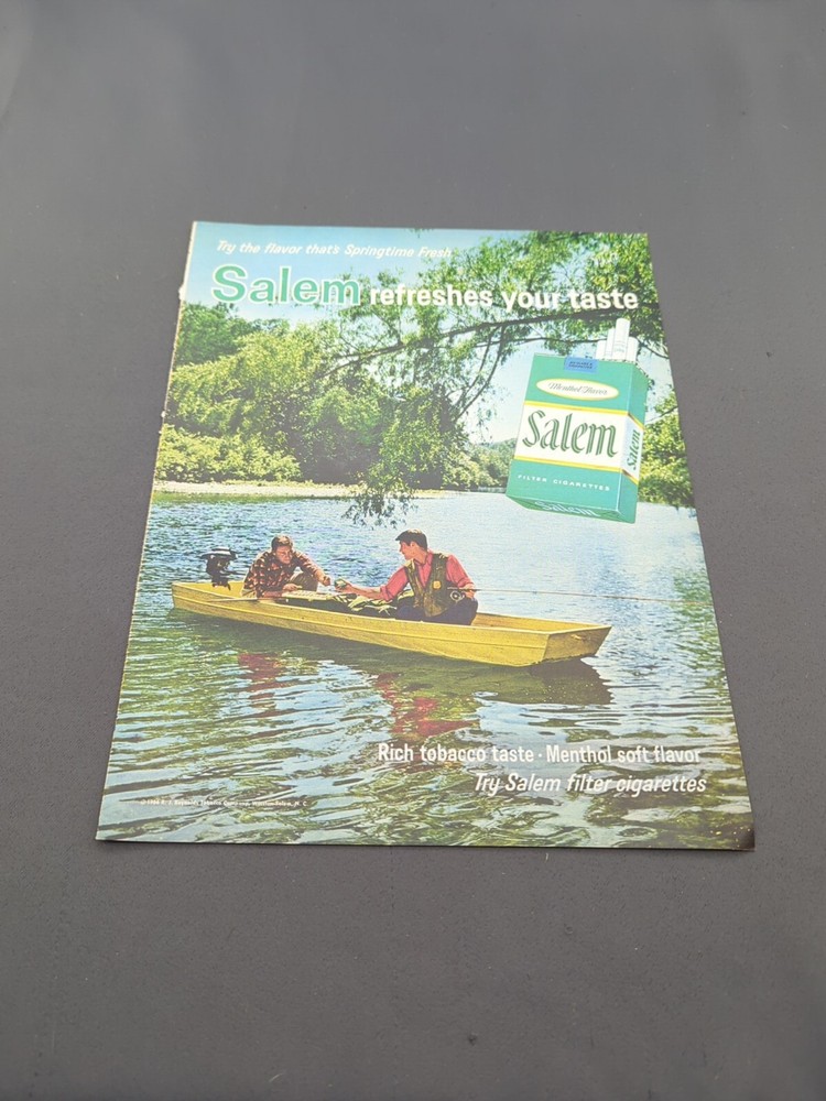 Salem Cigarette Advertisement 1960s