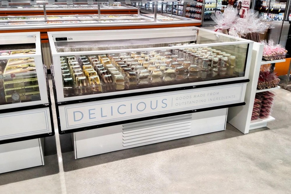 Structural Concepts MI46RF 75" Oasis® Refrigerated Self-Service Island, Mobile