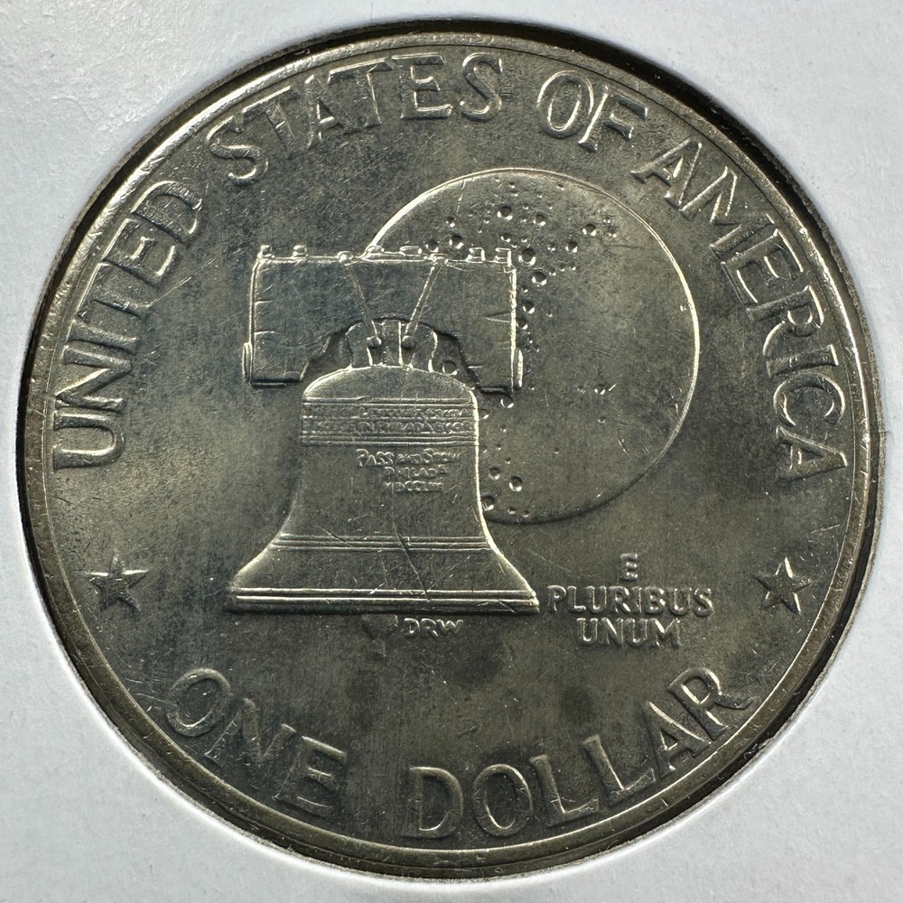 1976 Type 2, $1 CLAD Ike Eisenhower Dollar (88451)