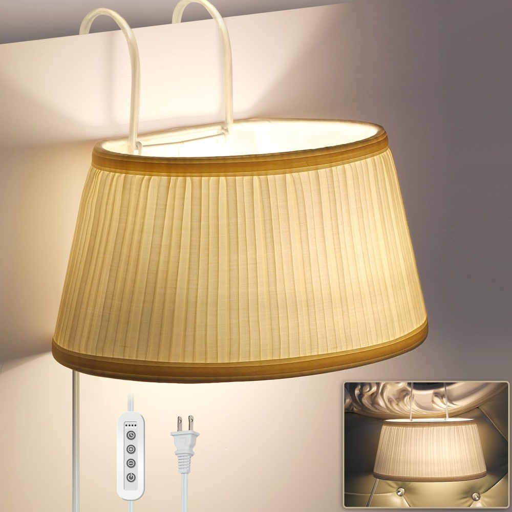 NITOWOLF Bed Reading Light, Headboard Light Reading Lights for Books