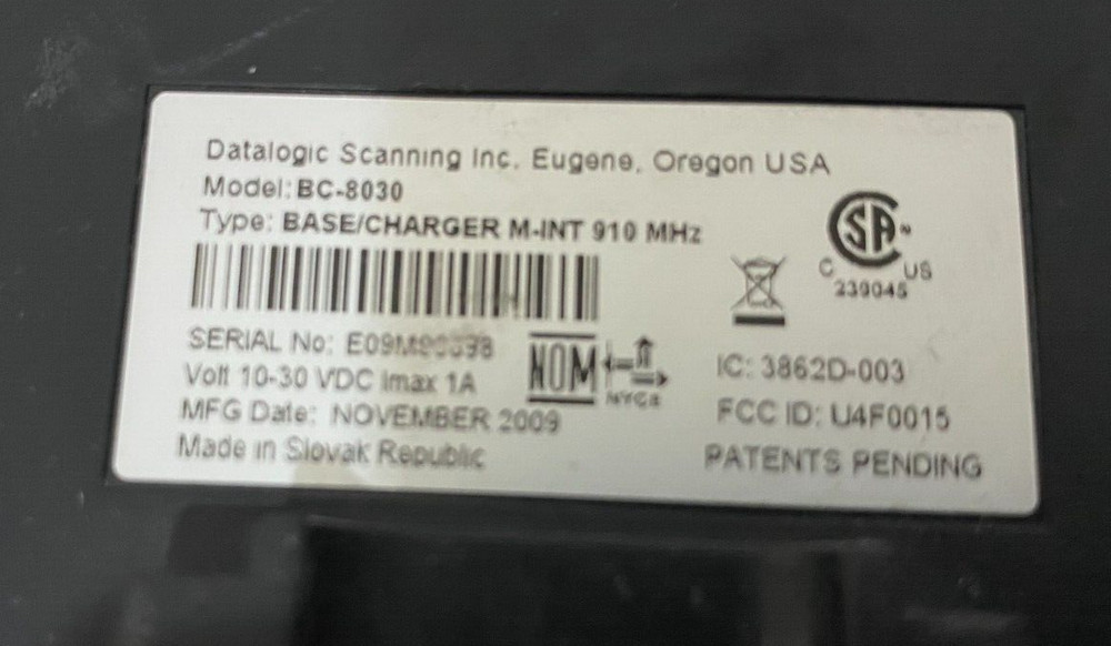 Datalogic BC-8030 PowerScan M8300