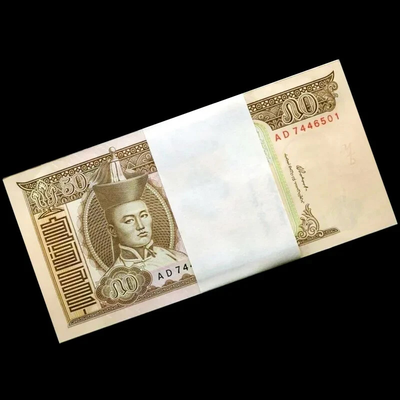 Mongolia 100x 50 Tugrik 2019 UNC MINT