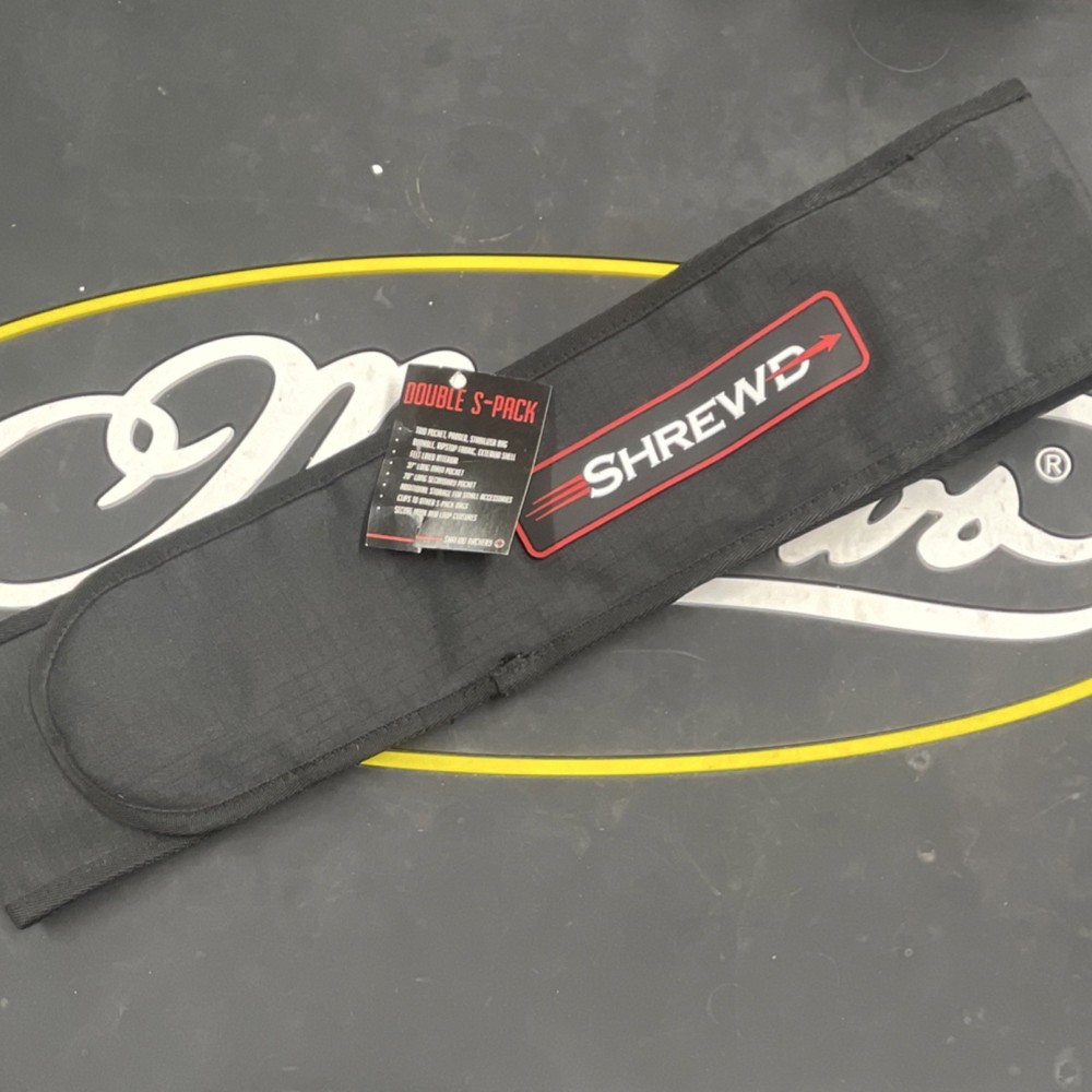Shrewd Archery Double S-Pack Stabilizer Bag Black SMSPACK2