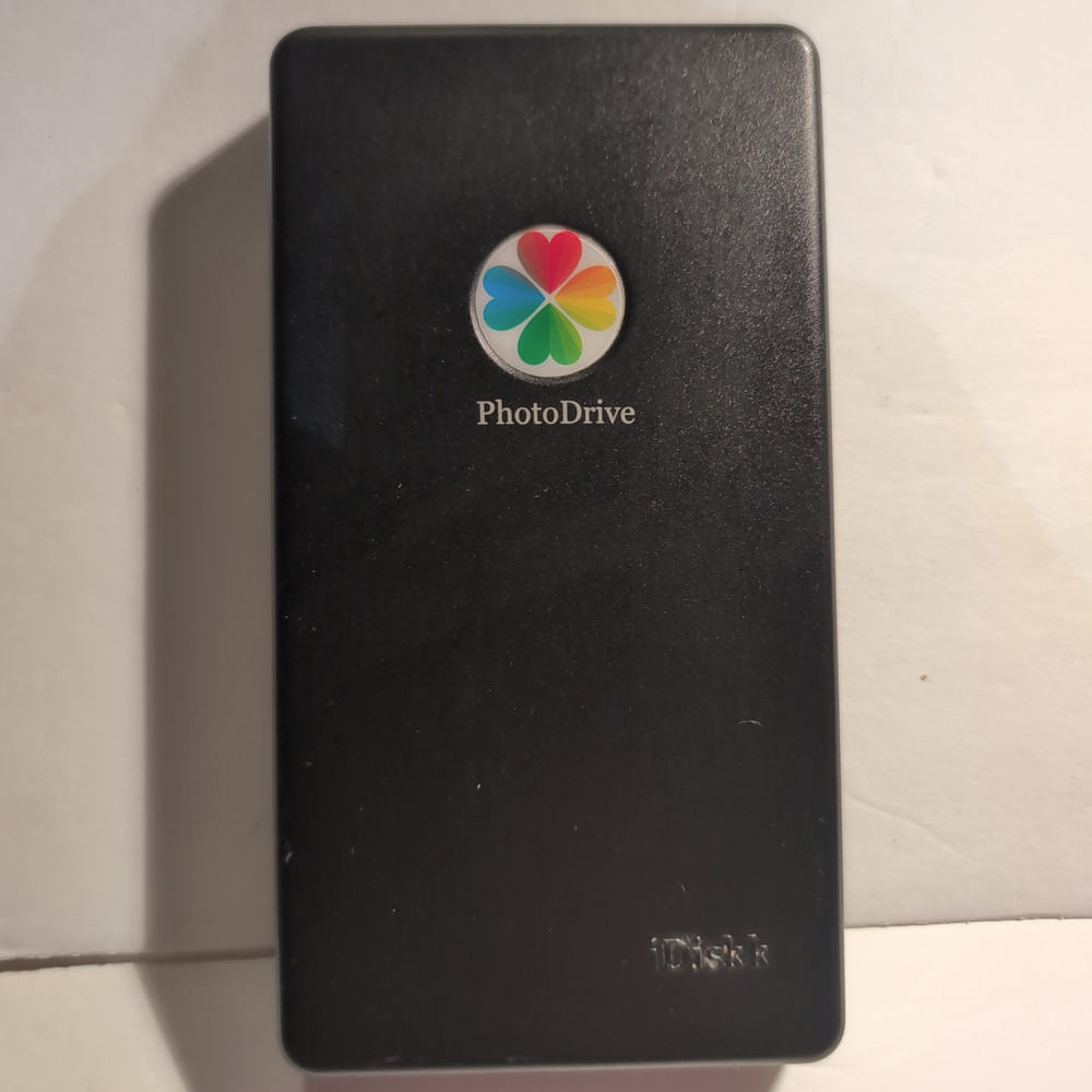 iDiskk PhotoDrive 1TB MFi External Hard Drive for iPhone iPad Android PC
