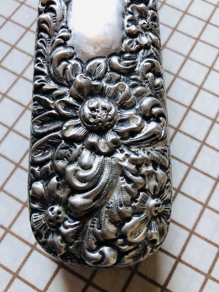 Antique Sterling Silver Clothes Brush