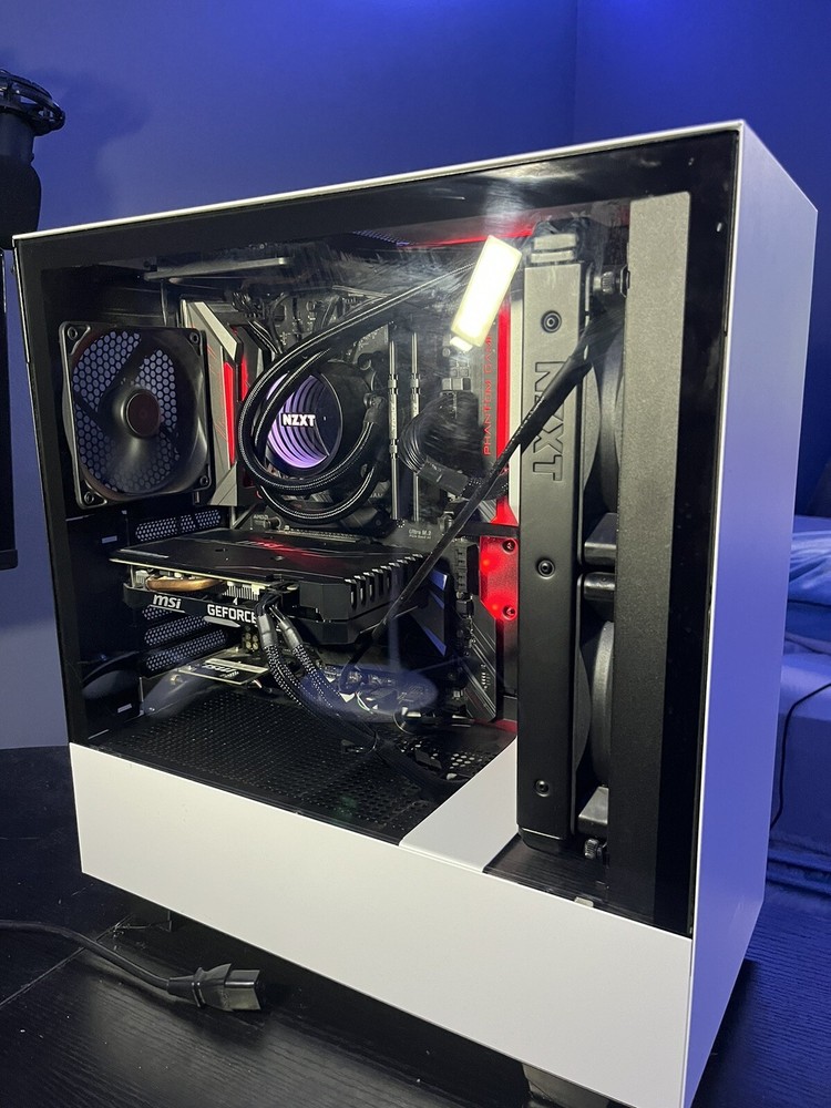 Gaming Computer and Monitor