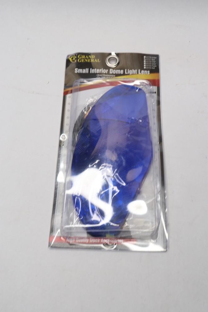 Grand General Replacement Dome Light Lens Blue Plastic Small 67771