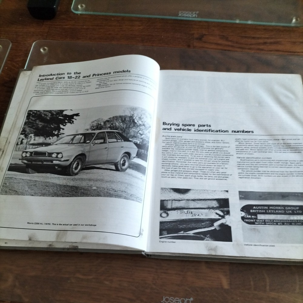 Haynes Workshop Manual For BL Princess