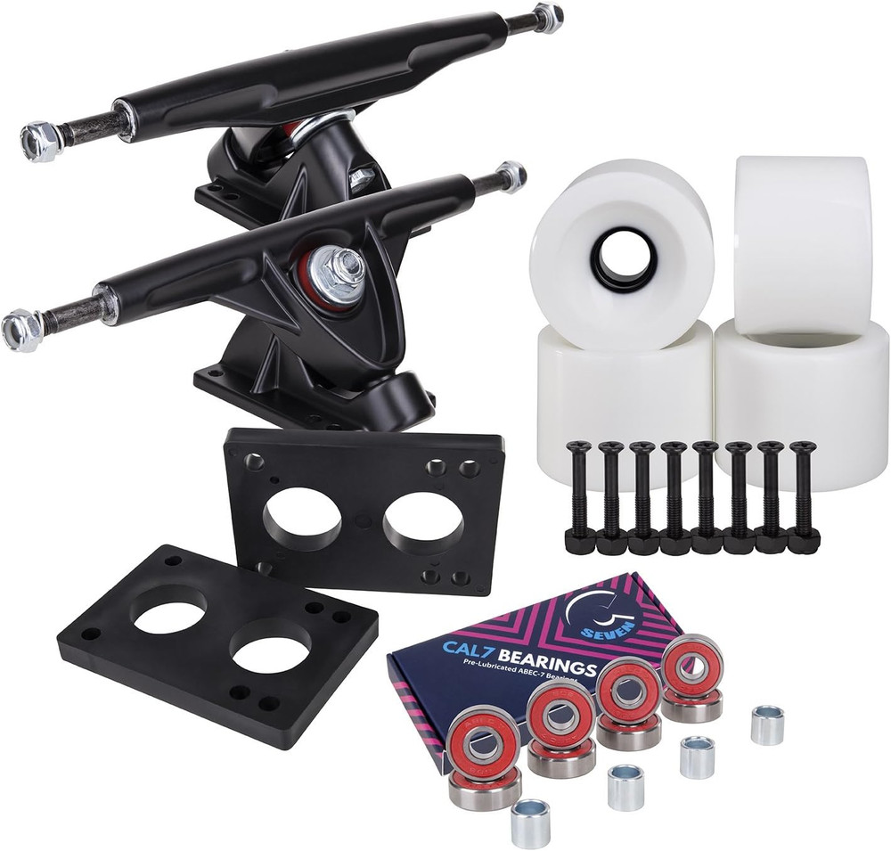 180Mm Trucks with Wheels, Bearings, Hardware