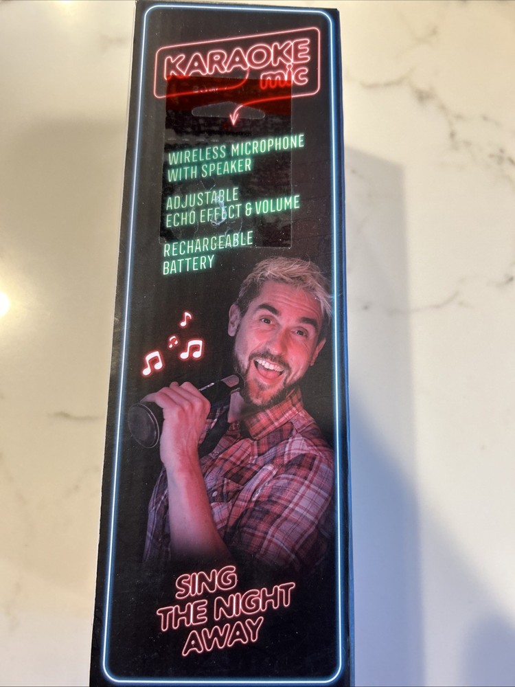 Karaoke Microphone and Speaker Combo