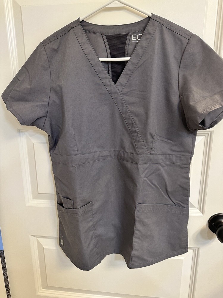 Eon By Maevn Gray Scrub Set Small